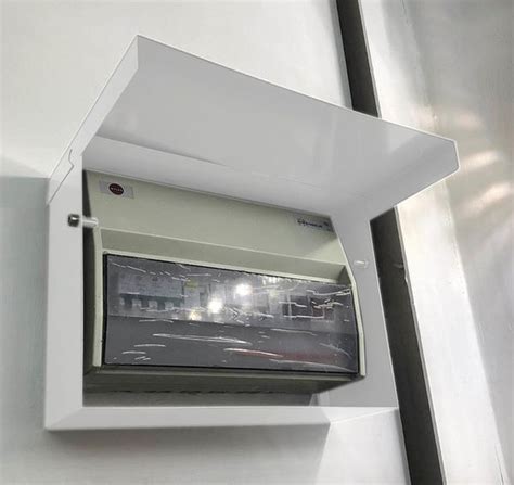 domestic electrical fuse box cover|fuse box consumer unit cover.